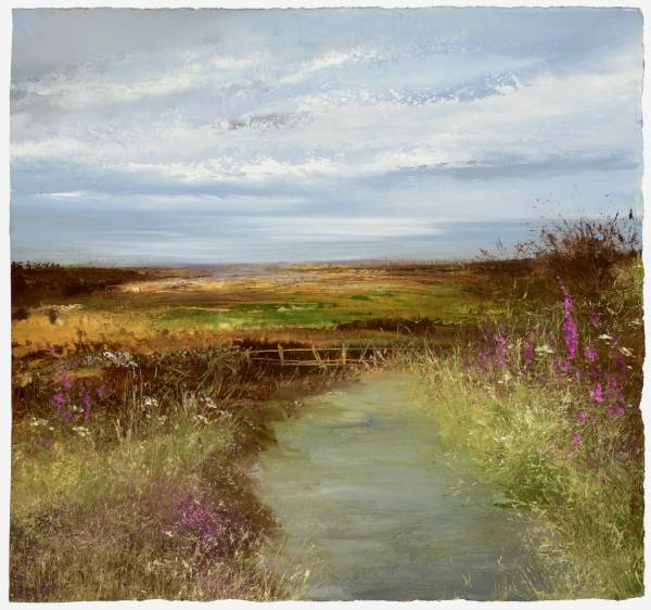 - Oil on Paper, Painting by Amanda Hoskin, measuring 31 x 35 cm (H x W) framed at 49 x 52 cm £895